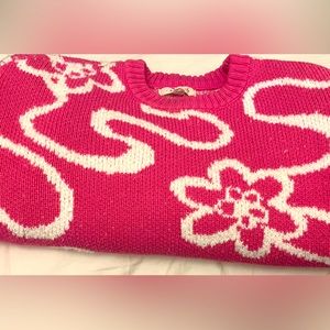 Pacsun L.A Hearts Pink Sweater XS